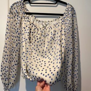 Bubble Sleeve Blouse